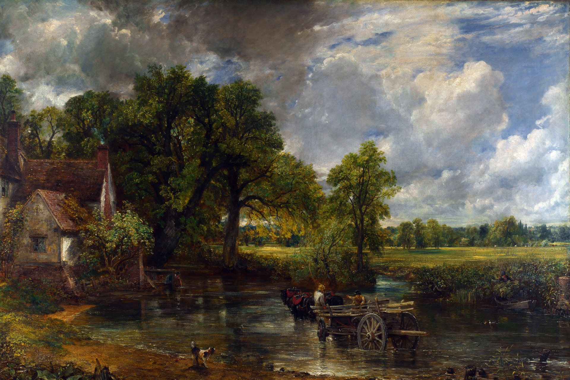 Treinreis Constable in Londen