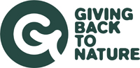 givingbacktonature logo donkergroen200