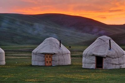 Kazachstan en Kirgizië