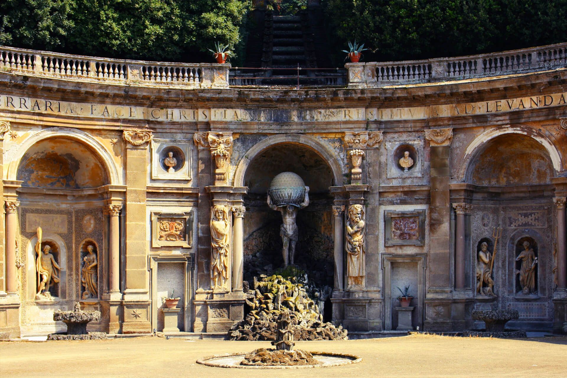 Adellijke palazzi in Rome en de Castelli Romani